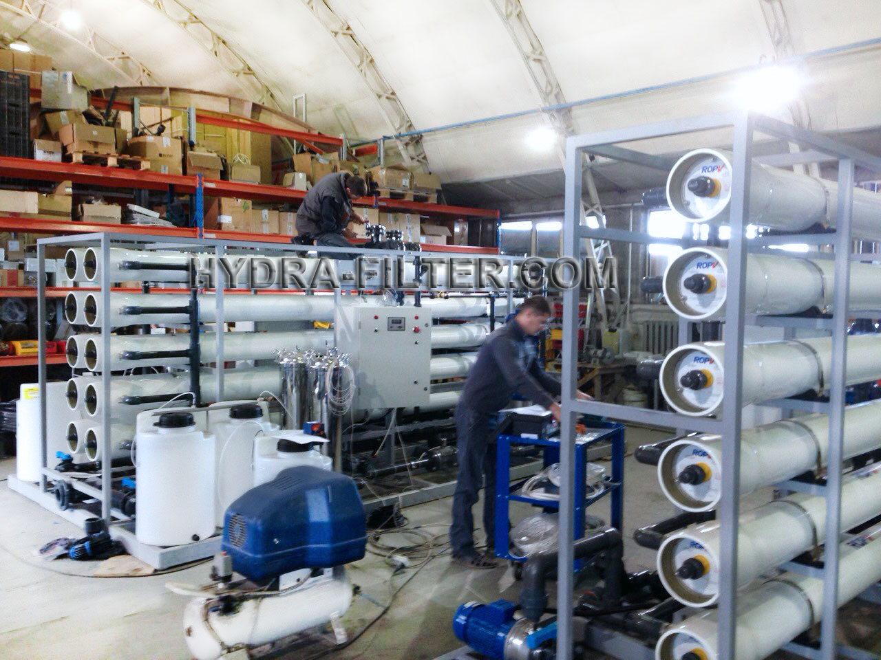 Reverse osmosis production